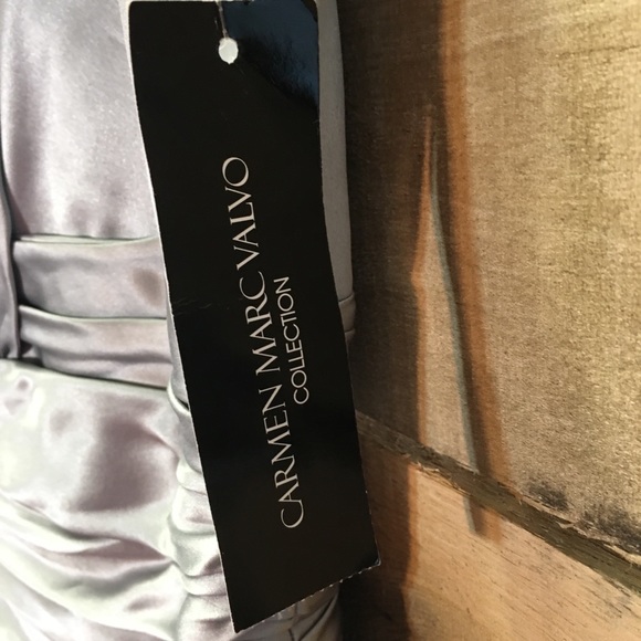 NWT Carmen Marc Valvo Cocktail Dress * - Picture 4 of 6